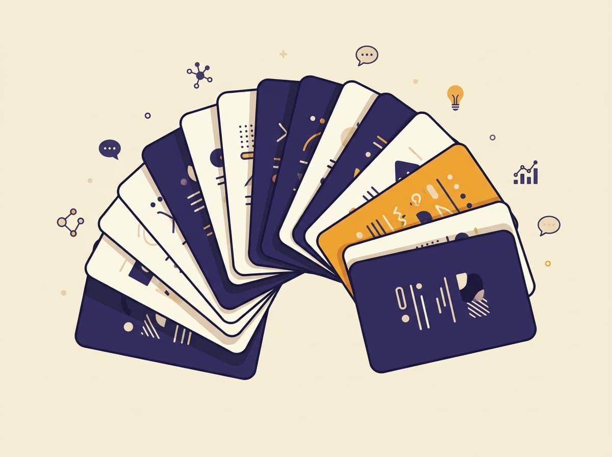 Flashcard set example generated by Adeptly
