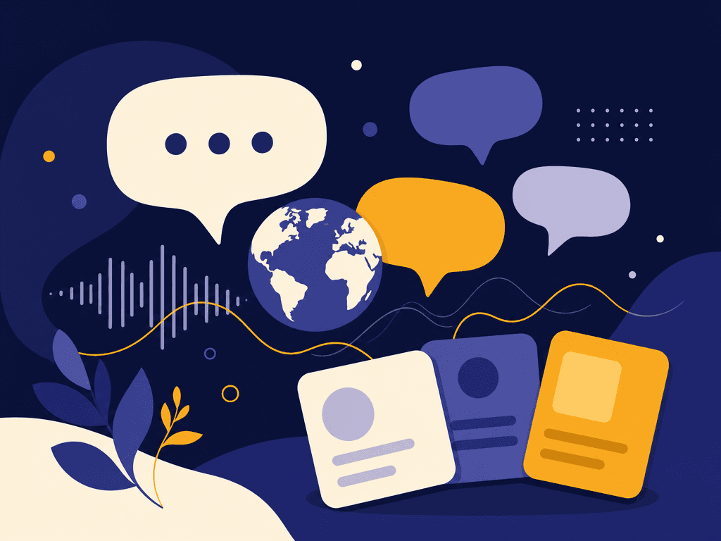 Language fluency learning topic